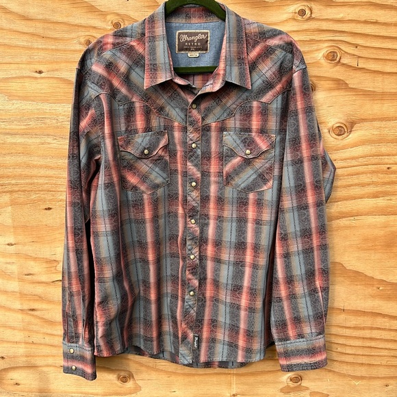 Wrangler Other - Wrangler Retro Premium Western Shirt